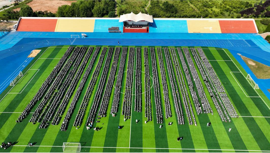 飒爽英姿!我院2023级新生军训开营! 飒爽英姿!我院2023级新生军训开营!