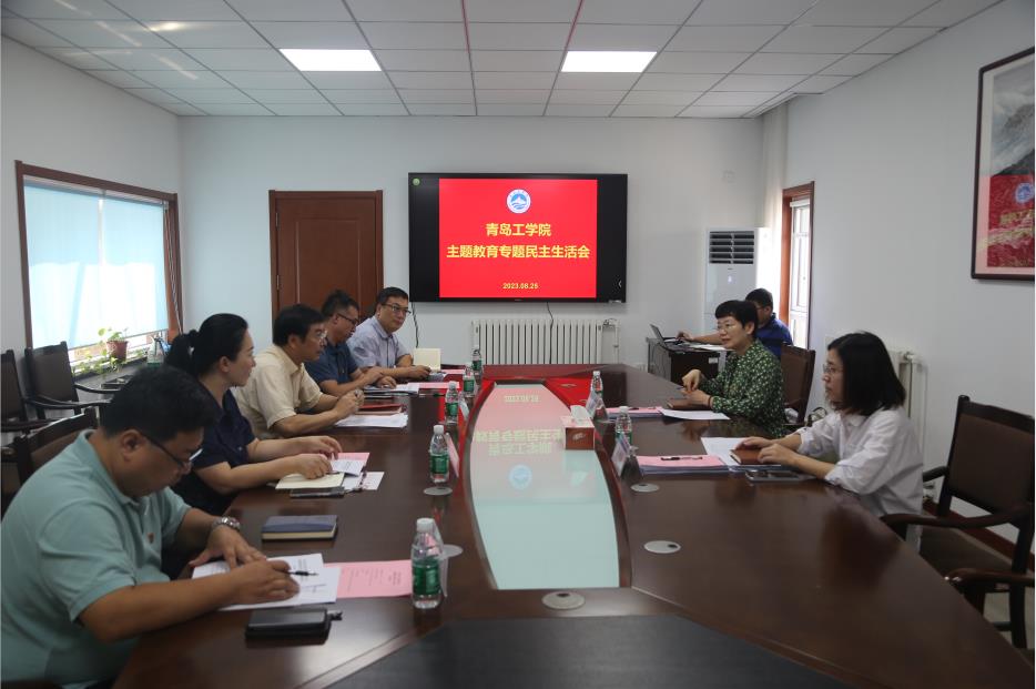 威尼斯城vnsc党委召开主题教育专题民主生活会 威尼斯城vnsc党委召开主题教育专题民主生活会