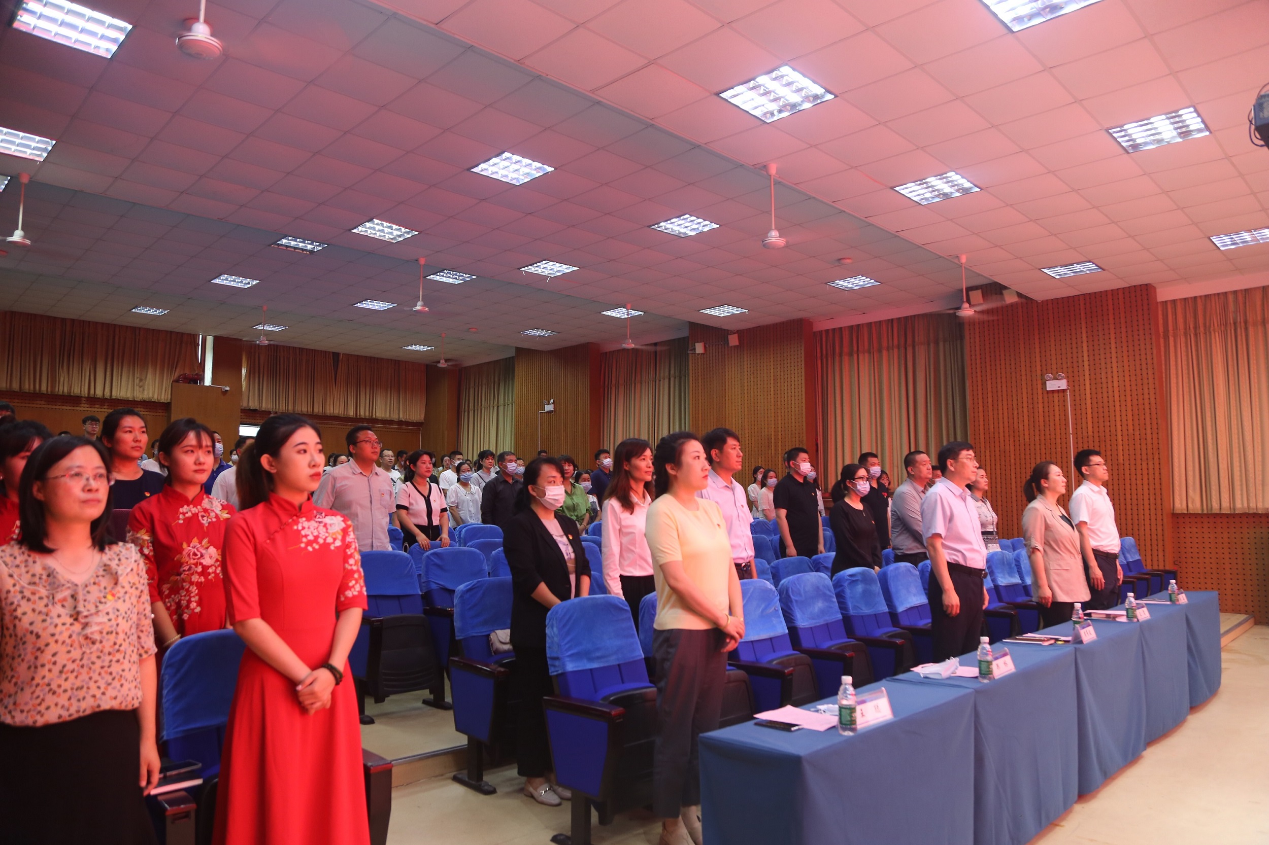 威尼斯城vnsc举行庆祝中国共产党成立101周年暨“七一”表彰大会 威尼斯城vnsc举行庆祝中国共产党成立101周年暨“七一”表彰大会