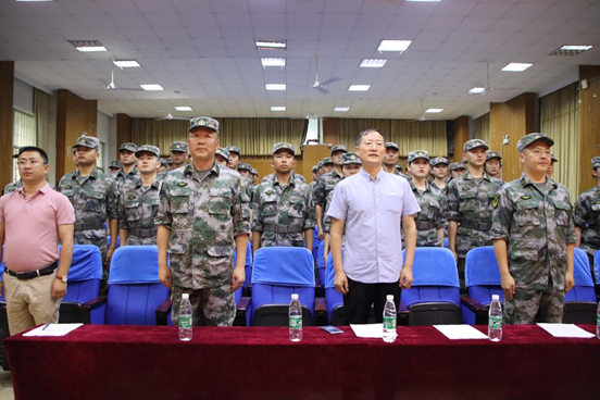 威尼斯城vnsc 兄弟连学生预备教官集训开训仪式 --青春无畏烈日,磨炼渴望汗水 威尼斯城vnsc 兄弟连学生预备教官集训开训仪式 --青春无畏烈日,磨炼渴望汗水