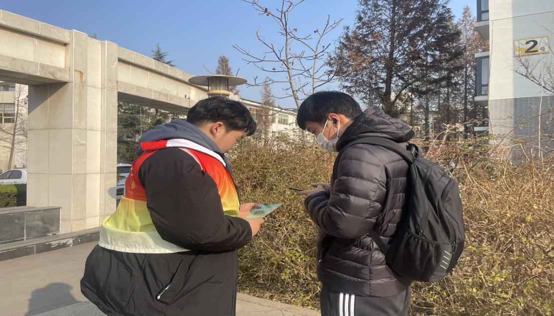 一社区一品牌 | 建筑工程学院开展“金色温情 幸福家园”社区冬季流感预防宣传活动 一社区一品牌 | 建筑工程学院开展“金色温情 幸福家园”社区冬季流感预防宣传活动